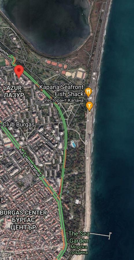 Lazur- Neben Meeresgarten Burgas City Exteriér fotografie
